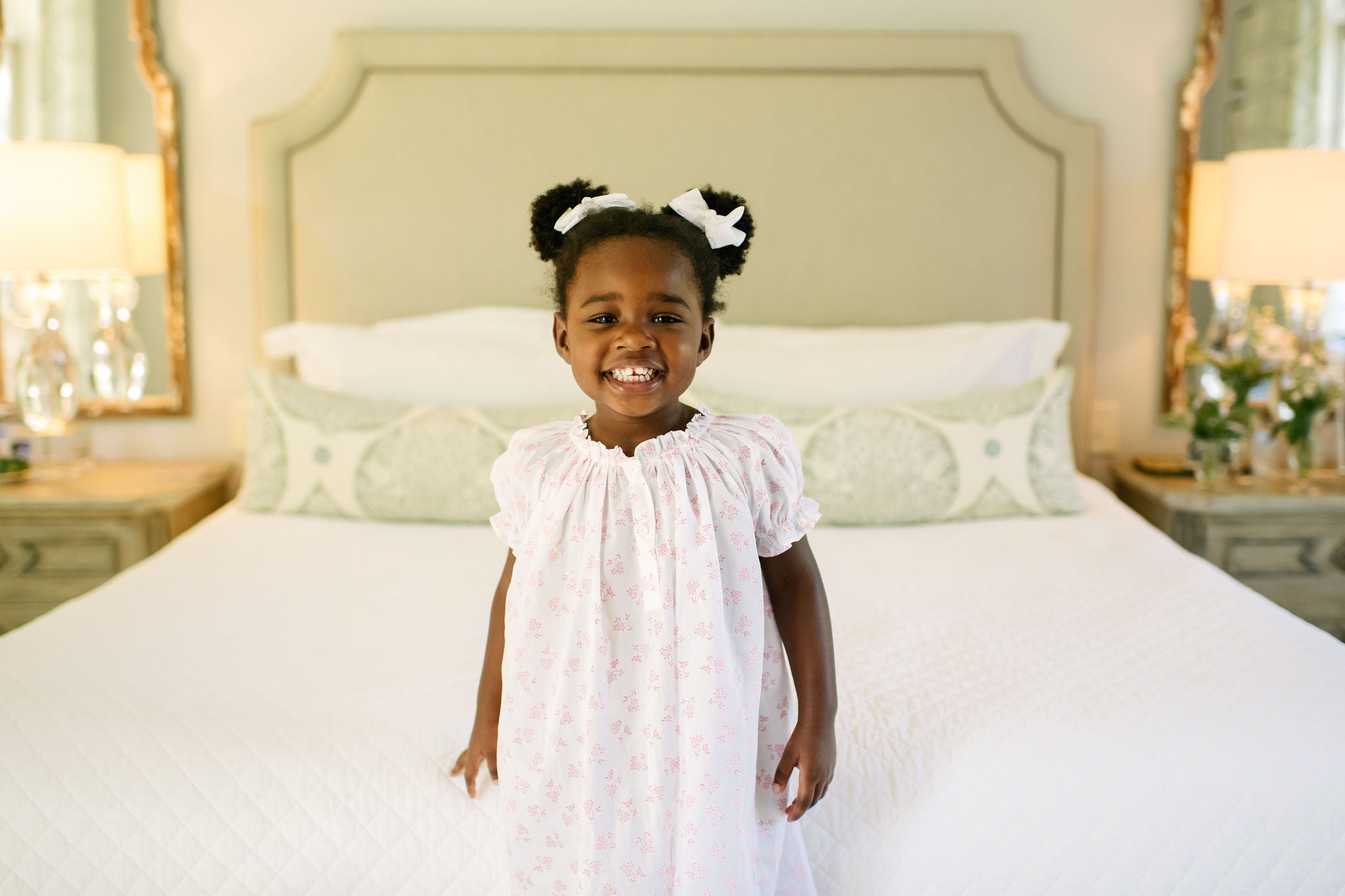 GIRLS VIVIAN COTTON NIGHTDRESS - Lenora