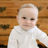 BABY LITTLE BO PEEP COTTON KNIT FOOTIE - Lenora