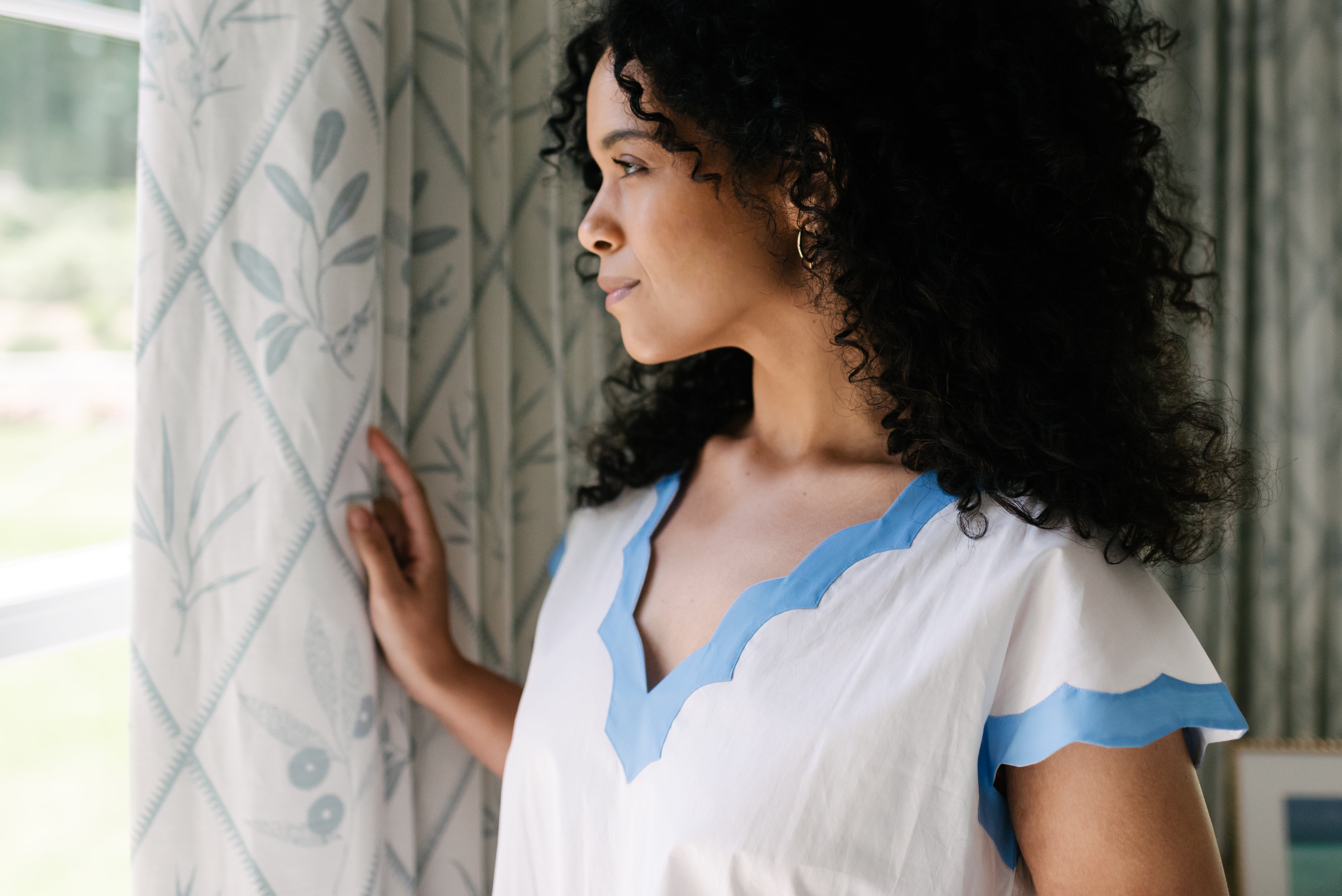 HELEN COTTON NIGHTGOWN - Lenora