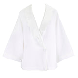 HELEN COTTON BEDJACKET - Lenora