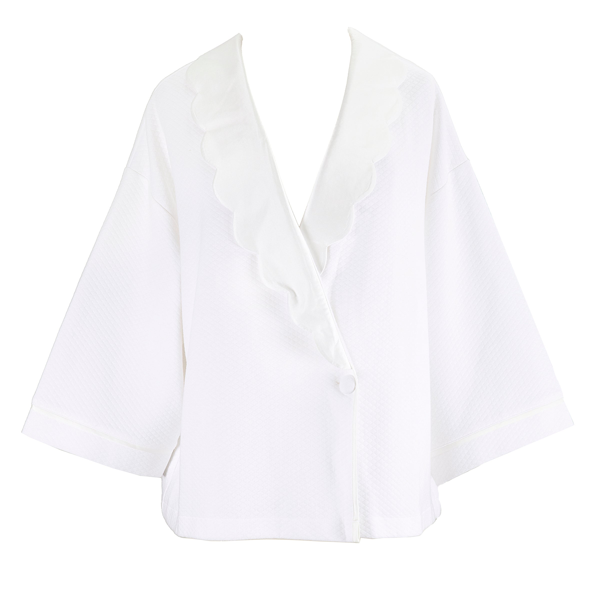 HELEN COTTON BEDJACKET - Lenora